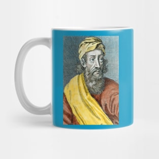 Old Engraving of Pythagoras Mug